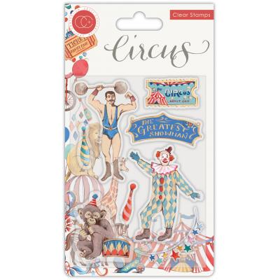 Craft Consortium Circus Clear Stamps - Greatest Show